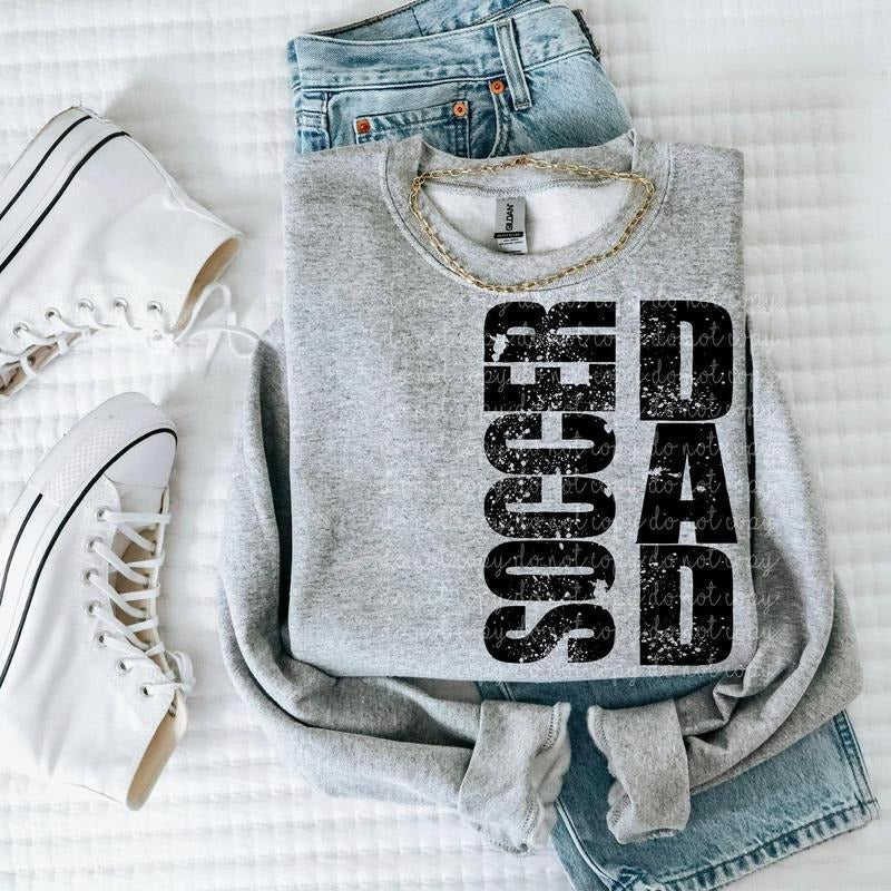 Soccer Dad DTF Transfers THIS IS NOT - Adult & Kids T-Shirts, Sweatshirts & Hoodies apparel design preview 1