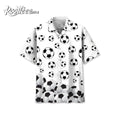 Soccer Football Lovers Hawaiian - Adult & Kids T-Shirts, Sweatshirts & Hoodies apparel design preview 1
