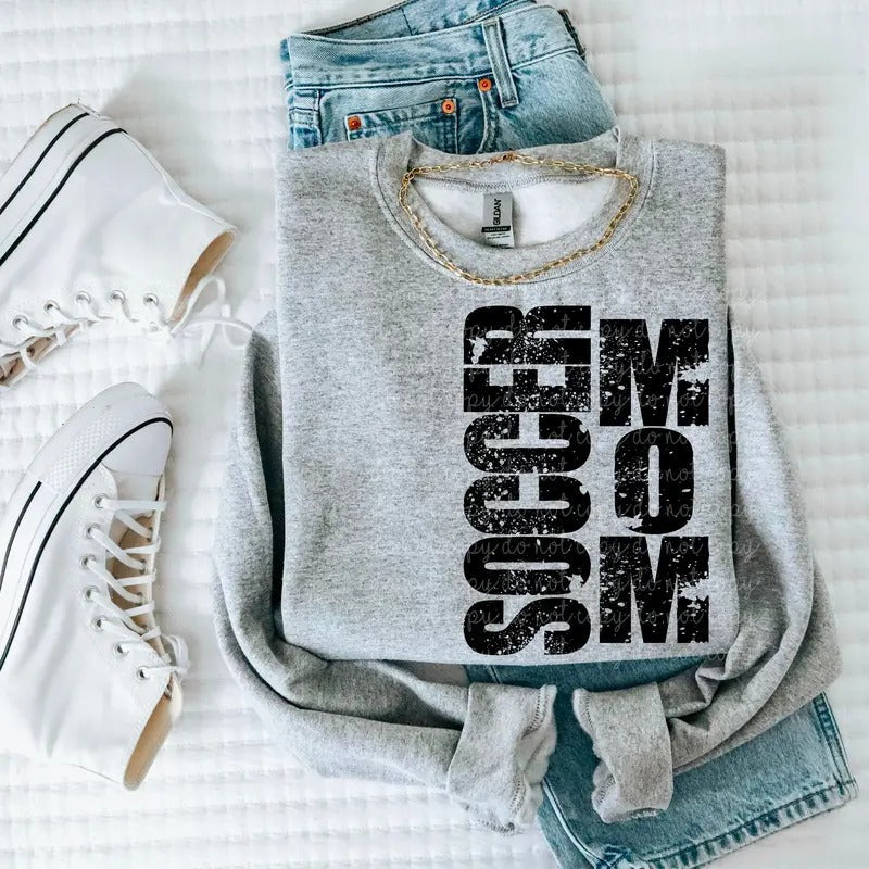 Soccer Mom DTF Transfers THIS IS NOT - Adult & Kids T-Shirts, Sweatshirts & Hoodies apparel design preview 1