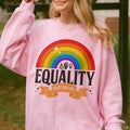 Social Justice Awareness Equality Hurts No One Black - Adult & Kids T-Shirts, Sweatshirts & Hoodies apparel design preview 1