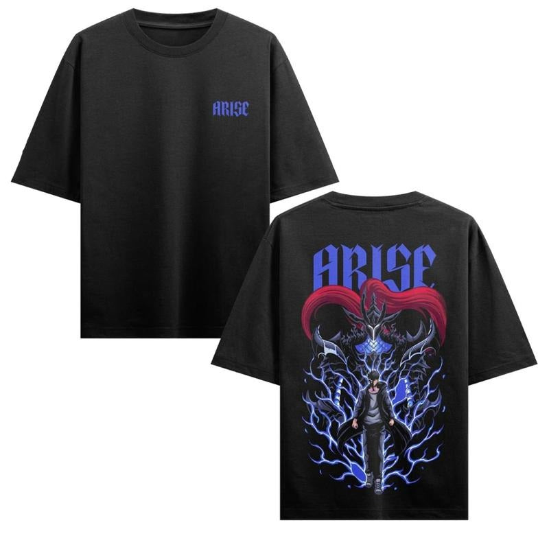 Solo Leveling Arise Sung Jin Woo Beru Shadow - Adult & Kids T-Shirts, Sweatshirts & Hoodies apparel design preview 1