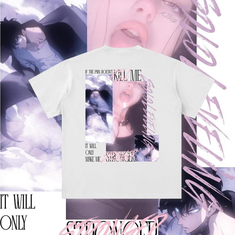 Solo Leveling Sueded Cotton Sung Jinwoo Manga - Adult & Kids T-Shirts, Sweatshirts & Hoodies apparel design preview 1