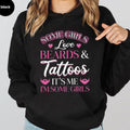 Some Love Beards Tattoos 'S Me Funny Casual Street - Adult & Kids T-Shirts, Sweatshirts & Hoodies apparel design preview 1