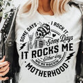 Some Days I Rock Rocks Me Svg Motherhood Rocking - Adult & Kids T-Shirts, Sweatshirts & Hoodies apparel design preview 1