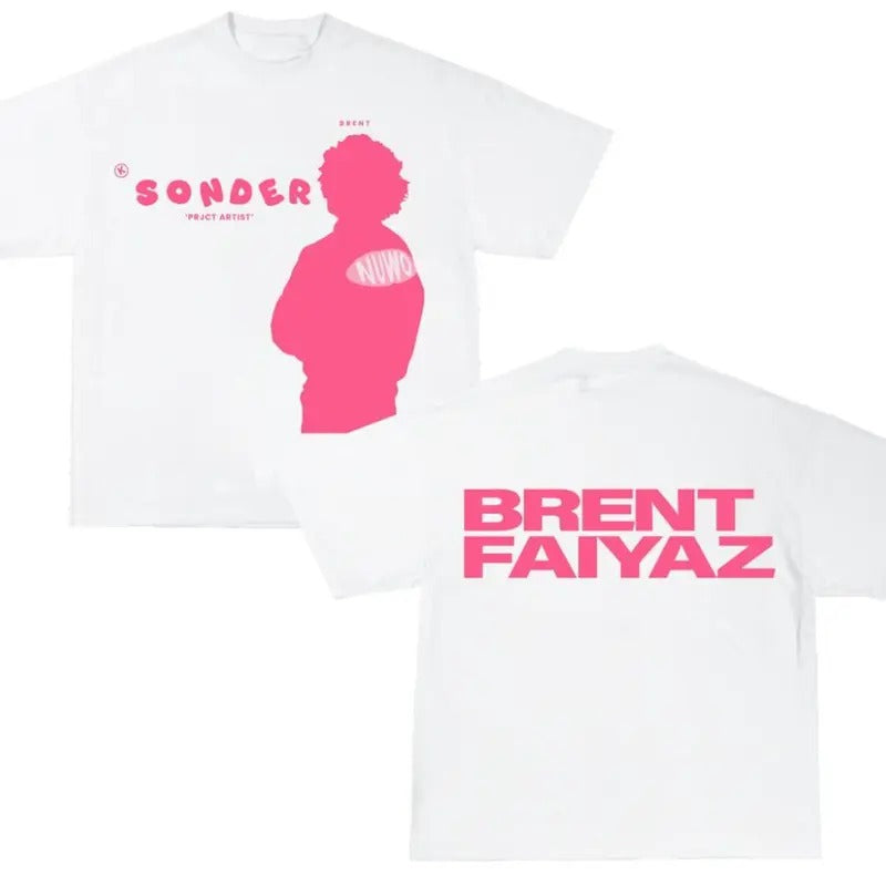 Sonder Pink Cute Brent Faiyaazzzz Rap - Adult & Kids T-Shirts, Sweatshirts & Hoodies apparel design preview 1
