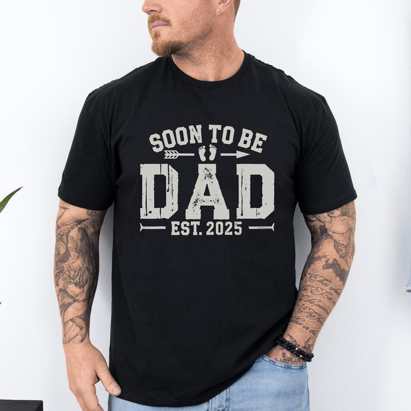 Soon Be Dad Husband Guy Fiance Brother Soft - Adult & Kids T-Shirts, Sweatshirts & Hoodies apparel design preview 1