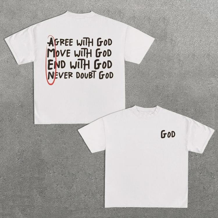 Sopula Amen God Short Sleeve T Shirtstyle{N002}2 - Adult & Kids T-Shirts, Sweatshirts & Hoodies apparel design preview 1