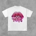 Sopula Diamond Lips Print Casual Cotton - Adult & Kids T-Shirts, Sweatshirts & Hoodies apparel design preview 1