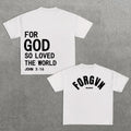 Sopula God So Loved World Print Cotton - Adult & Kids T-Shirts, Sweatshirts & Hoodies apparel design preview 1