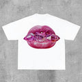 Sopula Sexy Jeweled Lips Print Cotton - Adult & Kids T-Shirts, Sweatshirts & Hoodies apparel design preview 1
