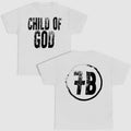 Sopula Vintage Child God Cotton White Short Sleeve - Adult & Kids T-Shirts, Sweatshirts & Hoodies apparel design preview 1