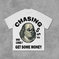 Sopula Vintage Chasing Money Print Cotton - Adult & Kids T-Shirts, Sweatshirts & Hoodies apparel design preview 1