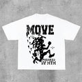 Sopula Vintage Just Move Art Cotton - Adult & Kids T-Shirts, Sweatshirts & Hoodies apparel design preview 1