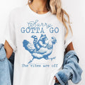 Sorry Gotta Go Are Off Funny Animals Raccoon Chicken - Adult & Kids T-Shirts, Sweatshirts & Hoodies apparel design preview 1