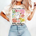 Sorry I'M Late I Was Dilly Dallying Goose Floral - Adult & Kids T-Shirts, Sweatshirts & Hoodies apparel design preview 1