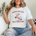 Sorry I'M Late I Was Dilly Dallying Vintage Animal - Adult & Kids T-Shirts, Sweatshirts & Hoodies apparel design preview 1