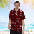 Personalized South Carolina Gamecocks Hawaiian - Adult & Kids T-Shirts, Sweatshirts & Hoodies apparel design preview 1