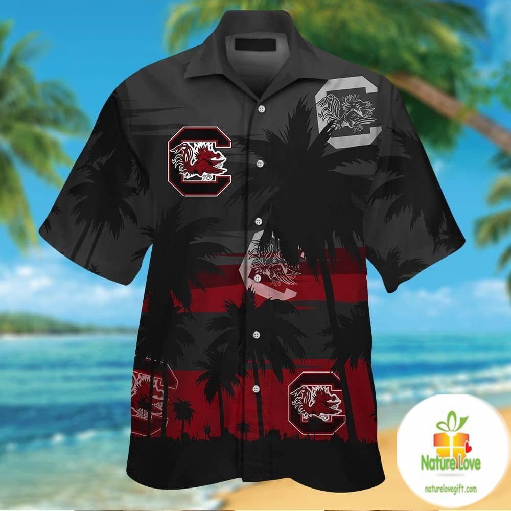 South Carolina Gamecocks Hawaiian Tropical Aloha - Adult & Kids T-Shirts, Sweatshirts & Hoodies apparel design preview 1
