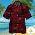 South Carolina Gamecocks Hawaiian Tropical Button Up - Adult & Kids T-Shirts, Sweatshirts & Hoodies apparel design preview 1