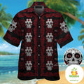 South Carolina Gamecocks Hawaiian Skull Print Aloha - Adult & Kids T-Shirts, Sweatshirts & Hoodies apparel design preview 1