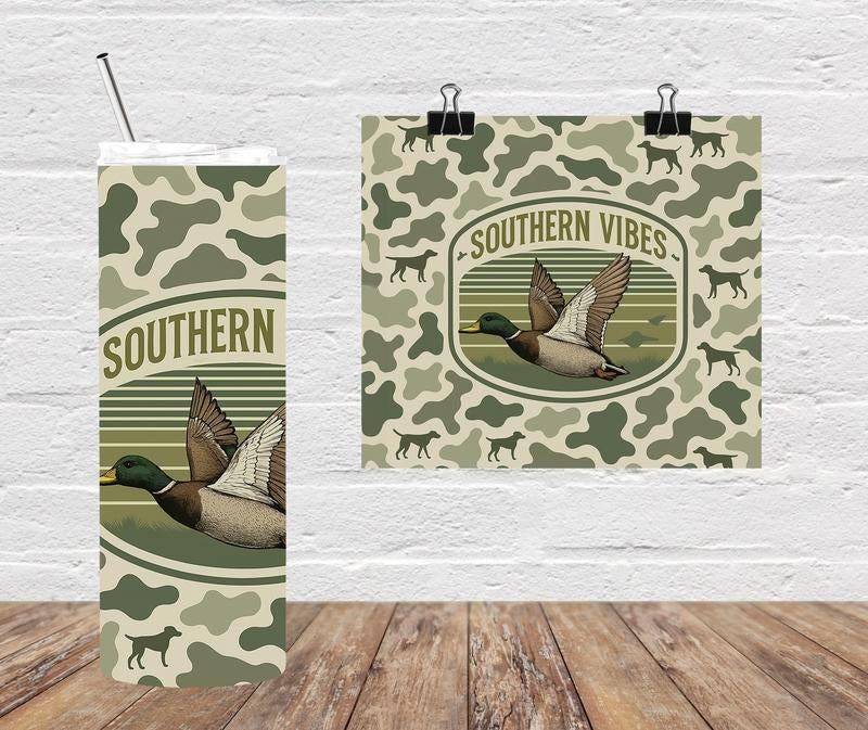 Southern 20oz Stainless Steel Retro Marsh Tumbler Lid - Adult & Kids T-Shirts, Sweatshirts & Hoodies apparel design preview 1