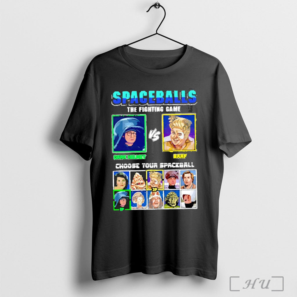 Spaceballs The Fighting Game Dark Helmet Vs Barf 2025 - Adult & Kids T-Shirts, Sweatshirts & Hoodies apparel design preview 1
