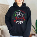 Spanish Merry Feliz Navidad 2024 Family Matching Xmas - Adult & Kids T-Shirts, Sweatshirts & Hoodies apparel design preview 1