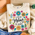 Spanish Retro Madre Sublimation Floral Mama - Adult & Kids T-Shirts, Sweatshirts & Hoodies apparel design preview 1
