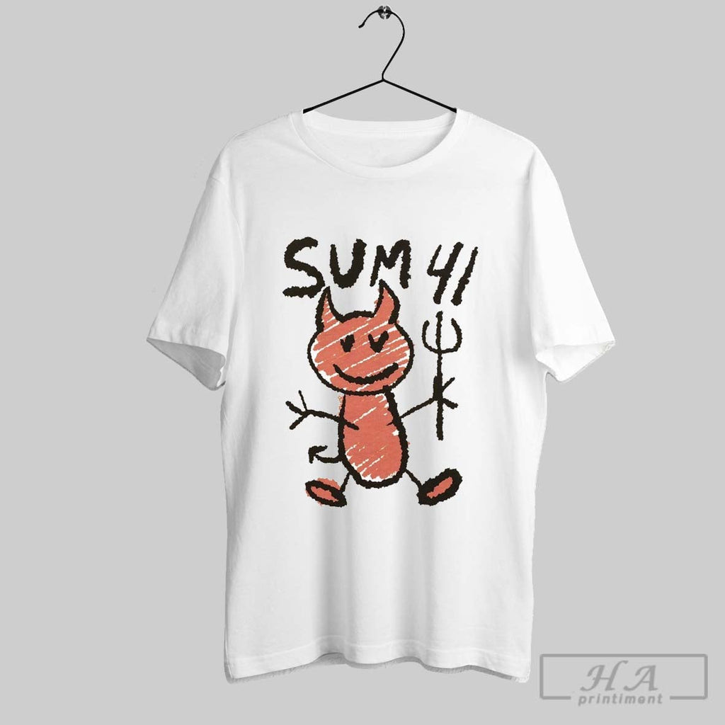 Sparrow Sleeps Sum 41 Devil - Adult & Kids T-Shirts, Sweatshirts & Hoodies apparel design preview 1