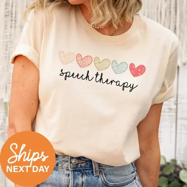 Speech Therapy SLP SLPA Pathology Therapist - Adult & Kids T-Shirts, Sweatshirts & Hoodies apparel design preview 1