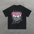Spider 555555 Cotton Short Y2k Hip Hop Womenswear - Adult & Kids T-Shirts, Sweatshirts & Hoodies apparel design preview 1