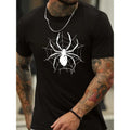 Spider Print Casual Short Sleeve Summer Made USA - Adult & Kids T-Shirts, Sweatshirts & Hoodies apparel design preview 1
