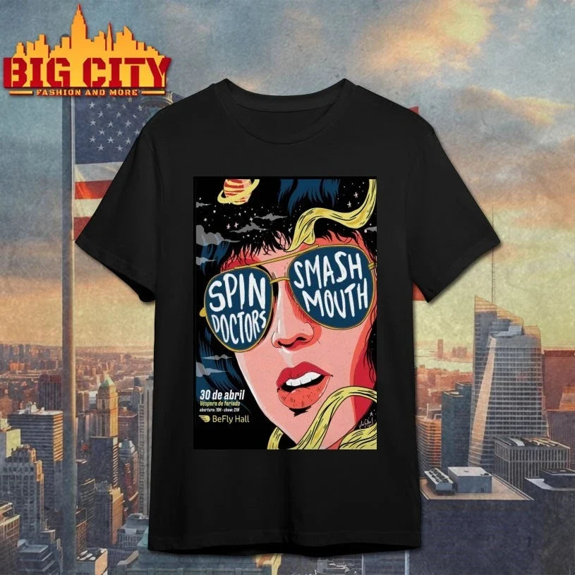 Spin Doctors With Smash Mouth Apr 30 2026 BeFly Hall - Adult & Kids T-Shirts, Sweatshirts & Hoodies apparel design preview 1
