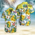 Spongebob Hawaiian Mens Button Up And Shorts New - Adult & Kids T-Shirts, Sweatshirts & Hoodies apparel design preview 1