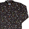 Spooky Doodles Button Up - Adult & Kids T-Shirts, Sweatshirts & Hoodies apparel design preview 1