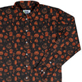 Spooky Halloween Orange Button Up - Adult & Kids T-Shirts, Sweatshirts & Hoodies apparel design preview 1