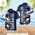 New York Yankees Hawaiian Spooky Jack Skellington - Adult & Kids T-Shirts, Sweatshirts & Hoodies apparel design preview 1