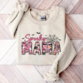 Spooky Mama Cute Halloween Moms Fall Season - Adult & Kids T-Shirts, Sweatshirts & Hoodies apparel design preview 1