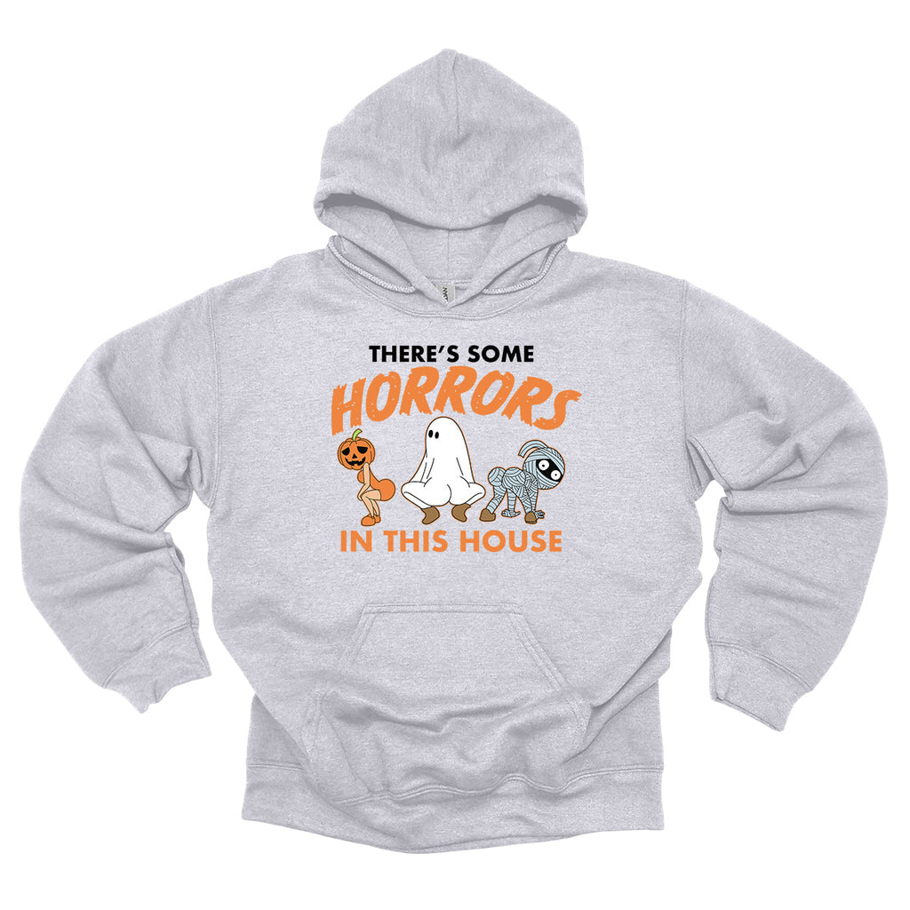 There's Some Horrors In This House - Adult & Kids T-Shirts, Sweatshirts & Hoodies apparel design preview 1