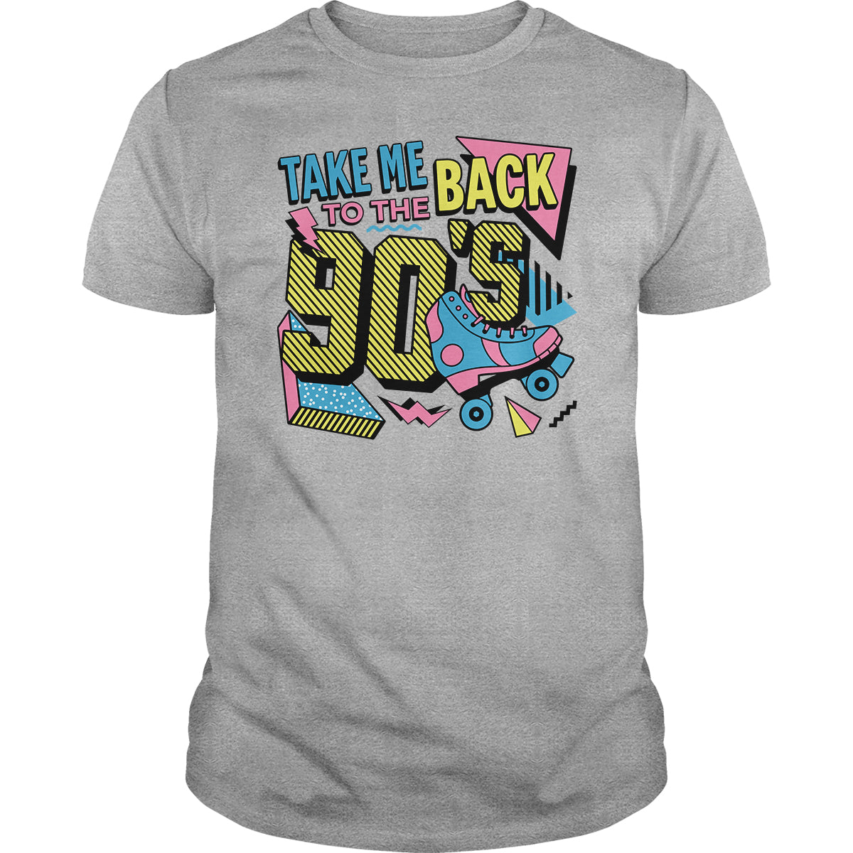 Take Me Back To The 90's - Adult & Kids T-Shirts, Sweatshirts & Hoodies apparel design preview 1