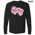 Spotted Faux Glitter MERRY Comfort Colors 'NLB' - Adult & Kids T-Shirts, Sweatshirts & Hoodies apparel design preview 1