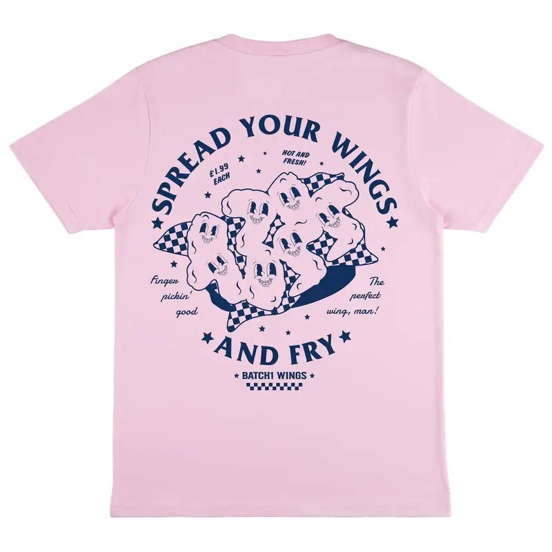 Spread Your Wings Fried Chicken - Adult & Kids T-Shirts, Sweatshirts & Hoodies apparel design preview 1