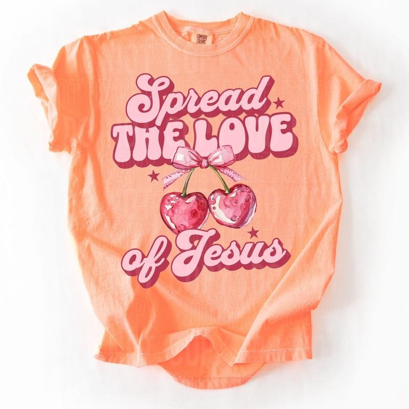 Spread Love Jesus DTF Transfers THIS IS NOT - Adult & Kids T-Shirts, Sweatshirts & Hoodies apparel design preview 1