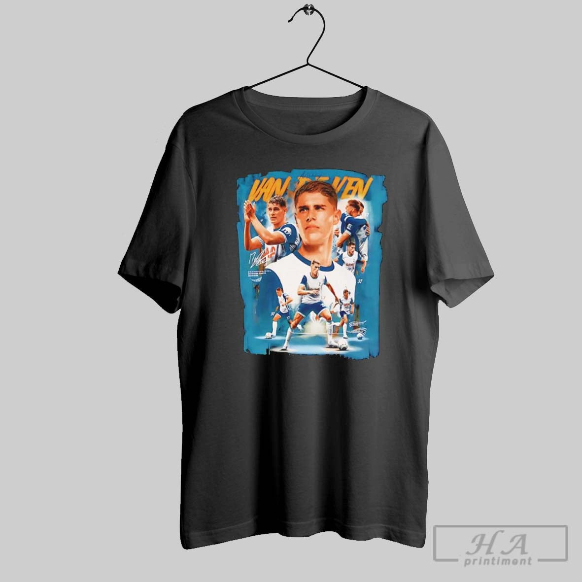 Spurs Kids Micky Van De Ven Signature - Adult & Kids T-Shirts, Sweatshirts & Hoodies apparel design preview 1