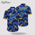 St Louis Blues Tropical Motifs Hawaiian - Adult & Kids T-Shirts, Sweatshirts & Hoodies apparel design preview 1