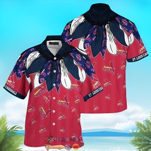 St Louis Cardinals MLB Native Feather Hawaiian - Adult & Kids T-Shirts, Sweatshirts & Hoodies apparel design preview 1