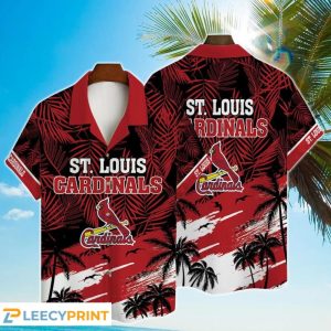 St Louis Cardinals Major League Baseball Aloha 3D - Adult & Kids T-Shirts, Sweatshirts & Hoodies apparel design preview 1