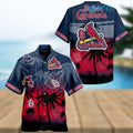 St Louis Cardinals Palm Tree Logo Hawaiian - Adult & Kids T-Shirts, Sweatshirts & Hoodies apparel design preview 1