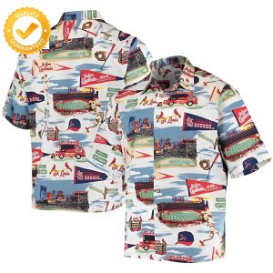 St. Louis Cardinals Reyn Spooner Scenic Hawaiian - Adult & Kids T-Shirts, Sweatshirts & Hoodies apparel design preview 1