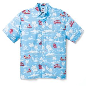 St Louis Cardinals Vintage MLB Graphic Print Hawaiian - Adult & Kids T-Shirts, Sweatshirts & Hoodies apparel design preview 1